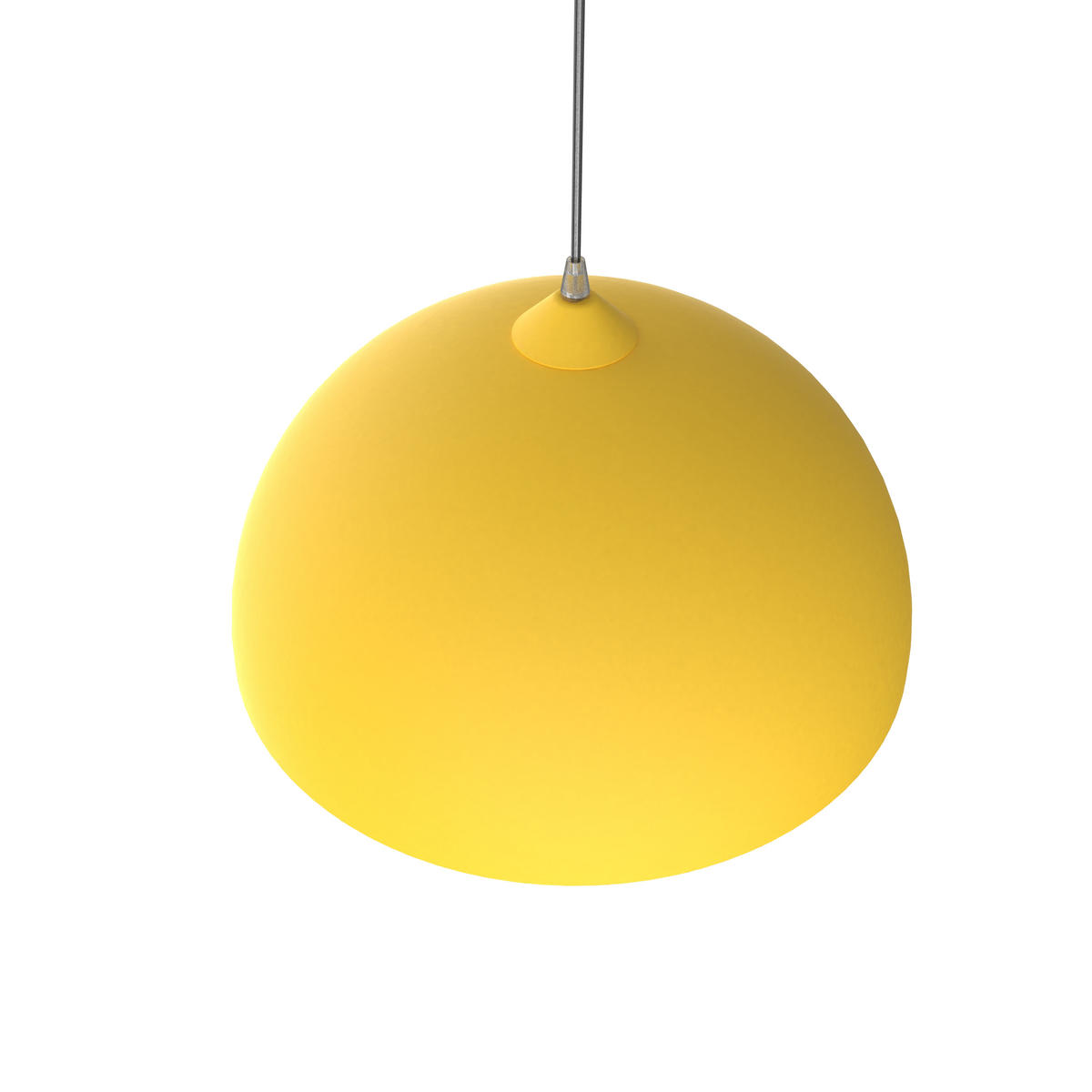 HÄNGELEUCHTE - Gelb, Metall (40/40/20cm) - Lumicom