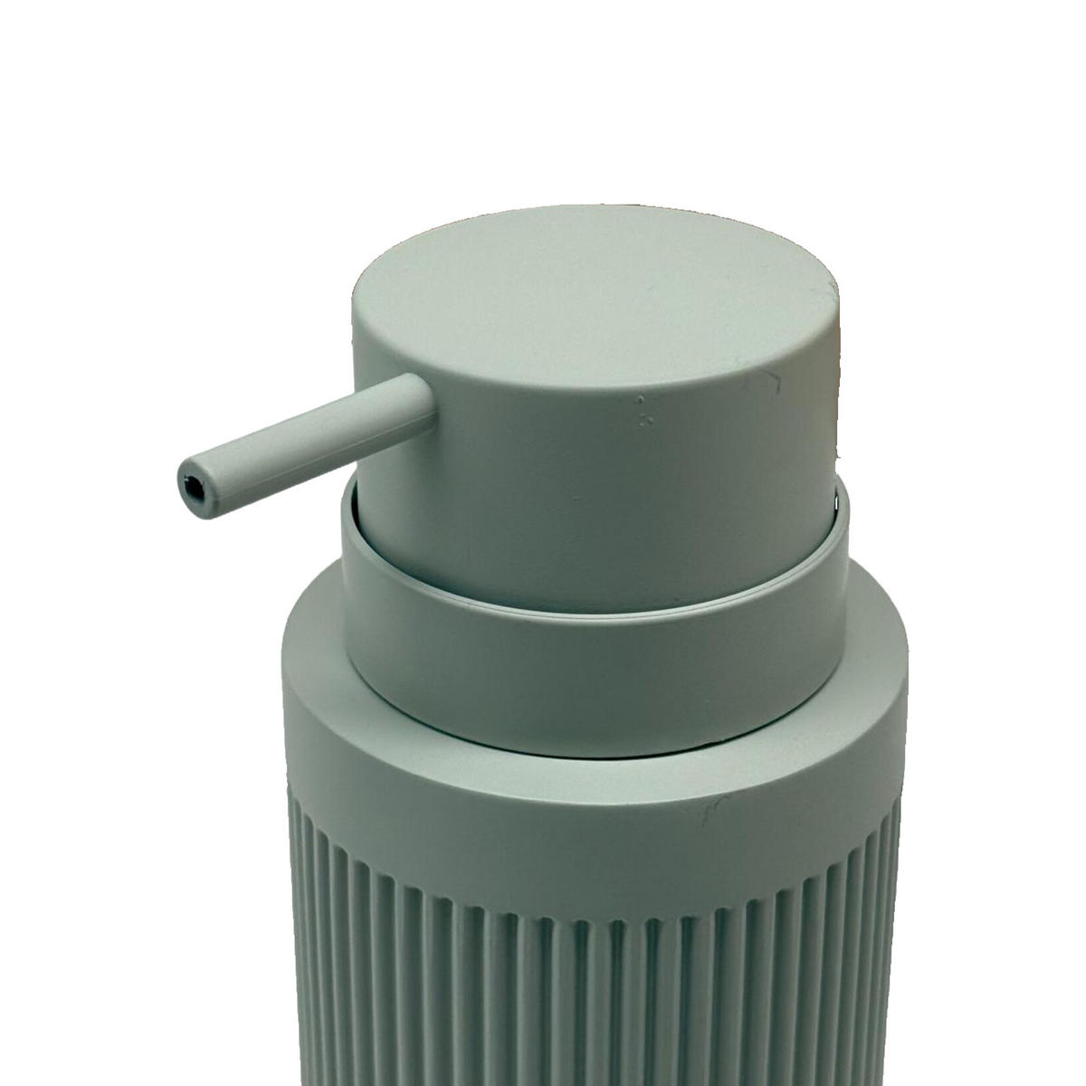 3-TLG.BAD-ACCESSOIRES - Grau, Kunststoff (6.5/17.5/6.5cm) - Relaxdays