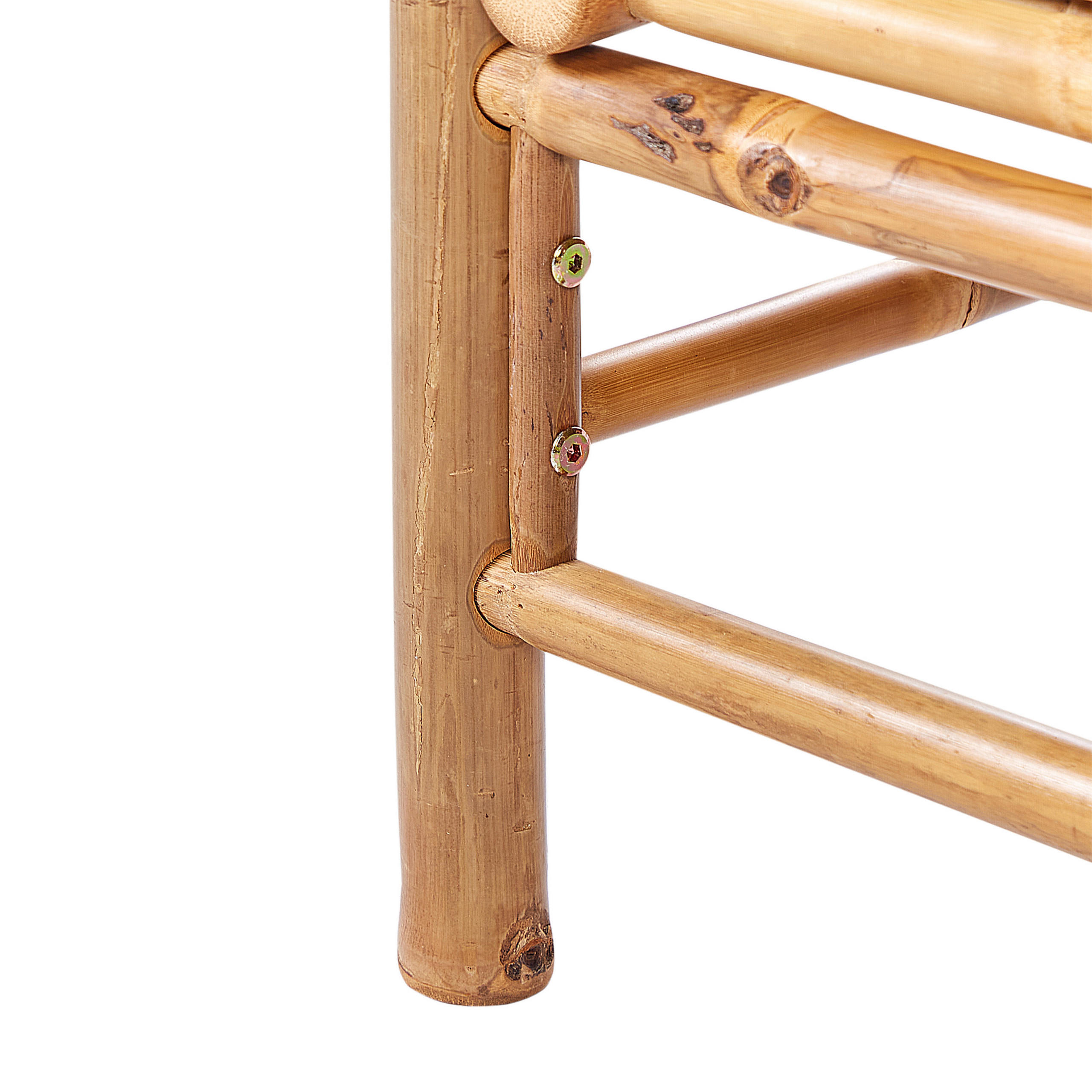 GARTENTISCH 64/55 cm Massivholz Heller Holzfarbton Cerreto - Hellbraun, Holz (55/64/20cm) - Beliani