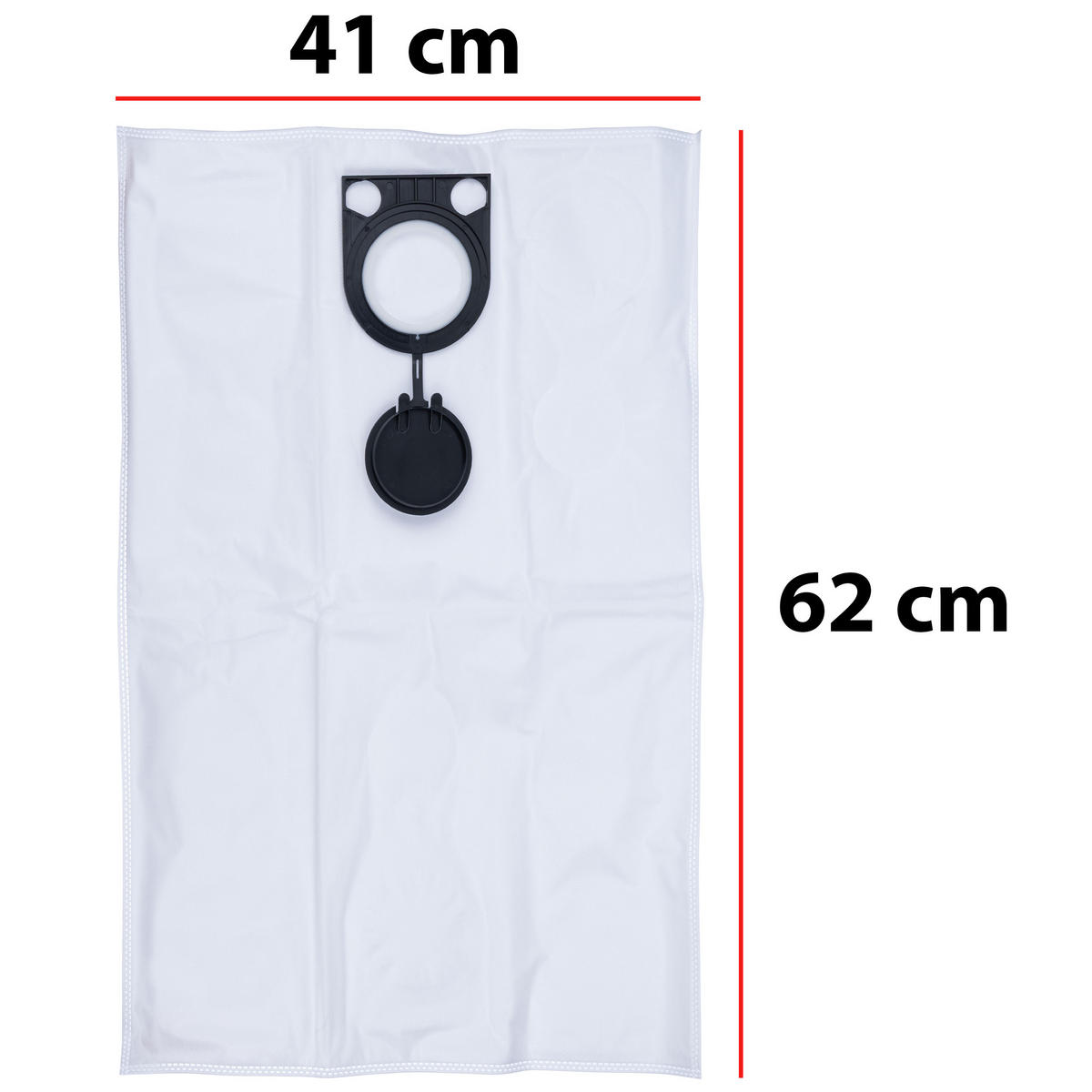 STAUBSAUGERBEUTEL Universal 12er-Set, Mikrofaser, 41 x 62 cm, synthetisch, Folienverpackt - Multicolor, Kunststoff/Metall (30/11/32cm)