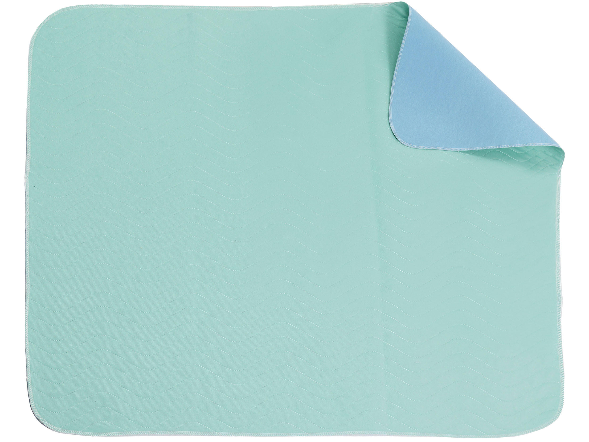 INKONTINENZAUFLAGE, 75x90 cm, 100% Polyester, Blau - Türkis, Textil (75/90cm) - Zollner