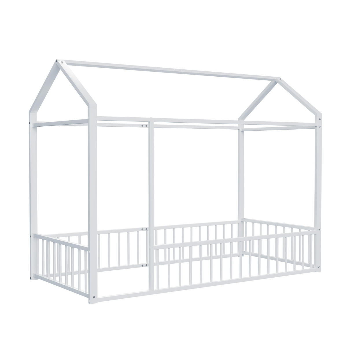 FOTOLIU PUF ergonomic din chenille și spumă cu memorie - alb, metal (204/170.5/94cm) - Urban Meuble