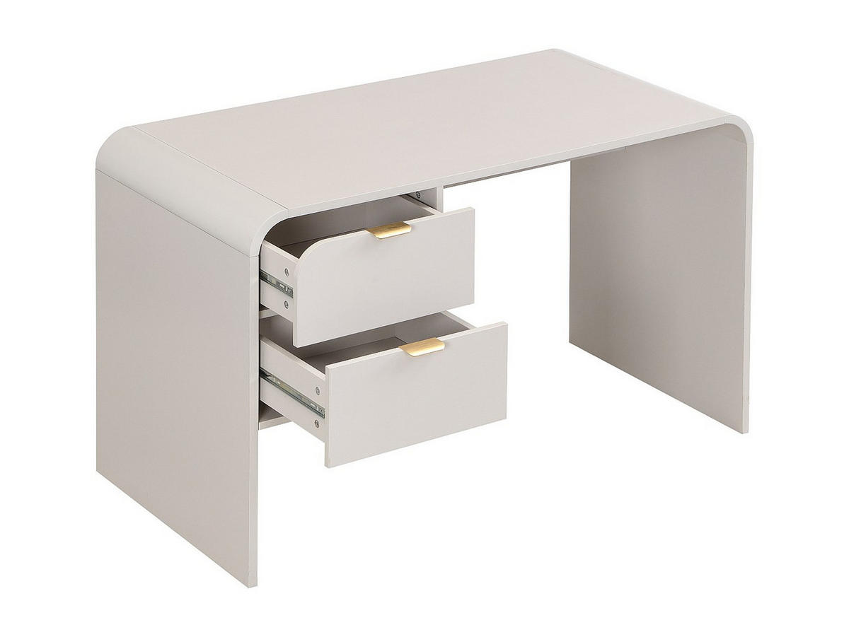 SCHREIBTISCH - 120 cm x 60 cm - holz - beige Oralino - Beige, Holz (60/120/75cm) - Vente-Unique