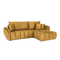ECKSOFA Collin Mit Schlaffunktion - Gelb, Holzwerkstoff/Textil (185/280cm) - Fun Möbel