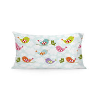 KISSENBEZUG little birds 50x75 cm mehrfarbig - Multicolor, Textil (50/75cm) - Happy Friday