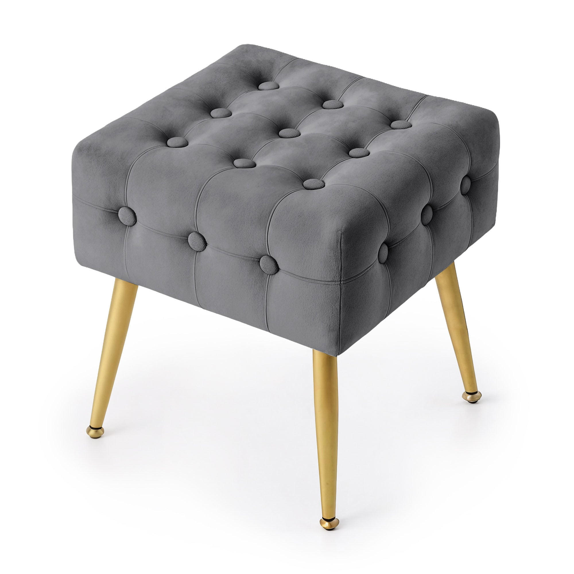 Raumhirsch Furniture Polsterbank Graphit 40x42x40 cm