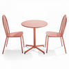 GARTENSET 3-tlg., Lehm - Pink, Metall - Oviala