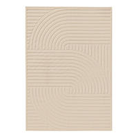 TEPPICH Leo Cream 300x400 cm - Creme, Kunststoff (300/400cm) - benuta