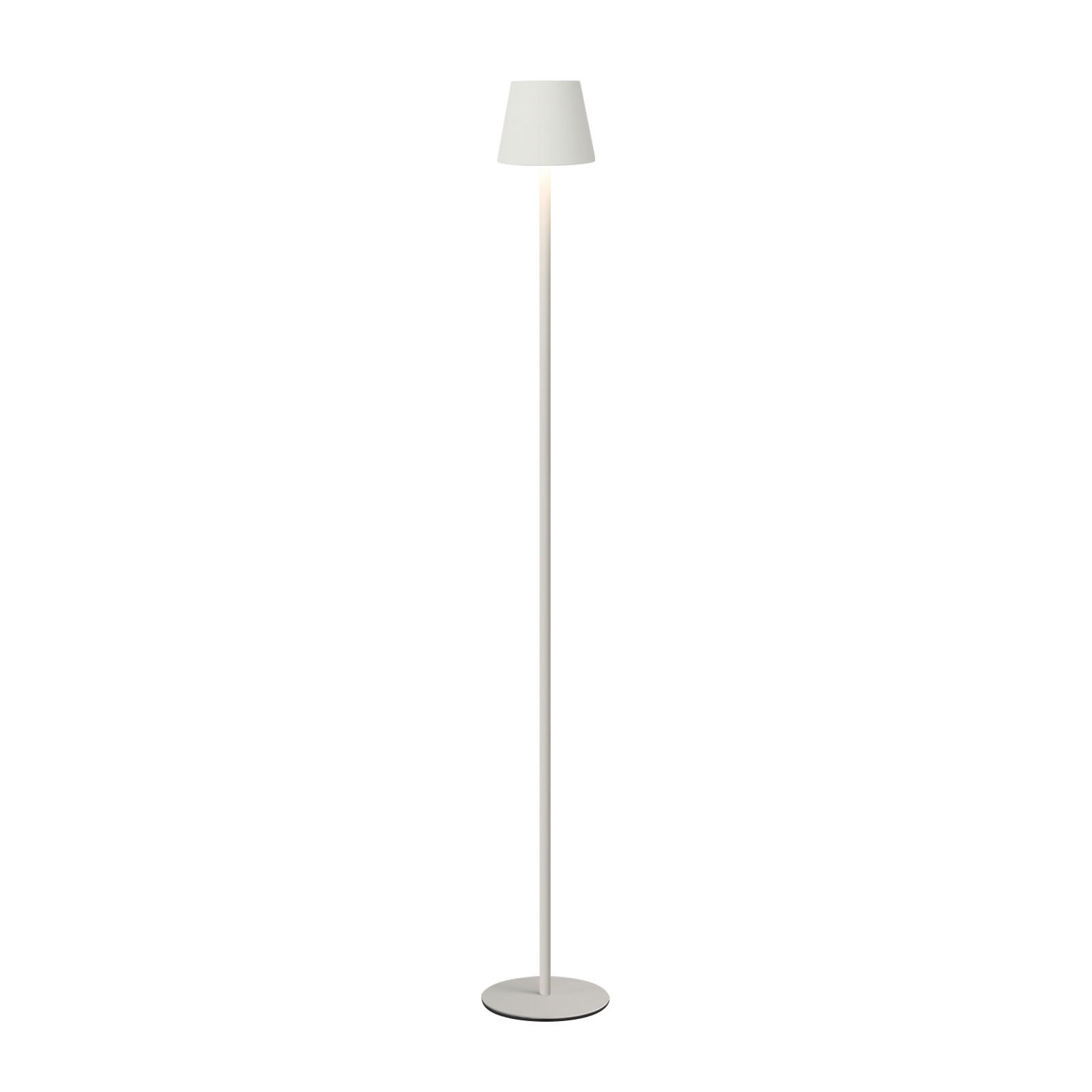 ZMH Stehlampe Weiß 11x125x11 cm