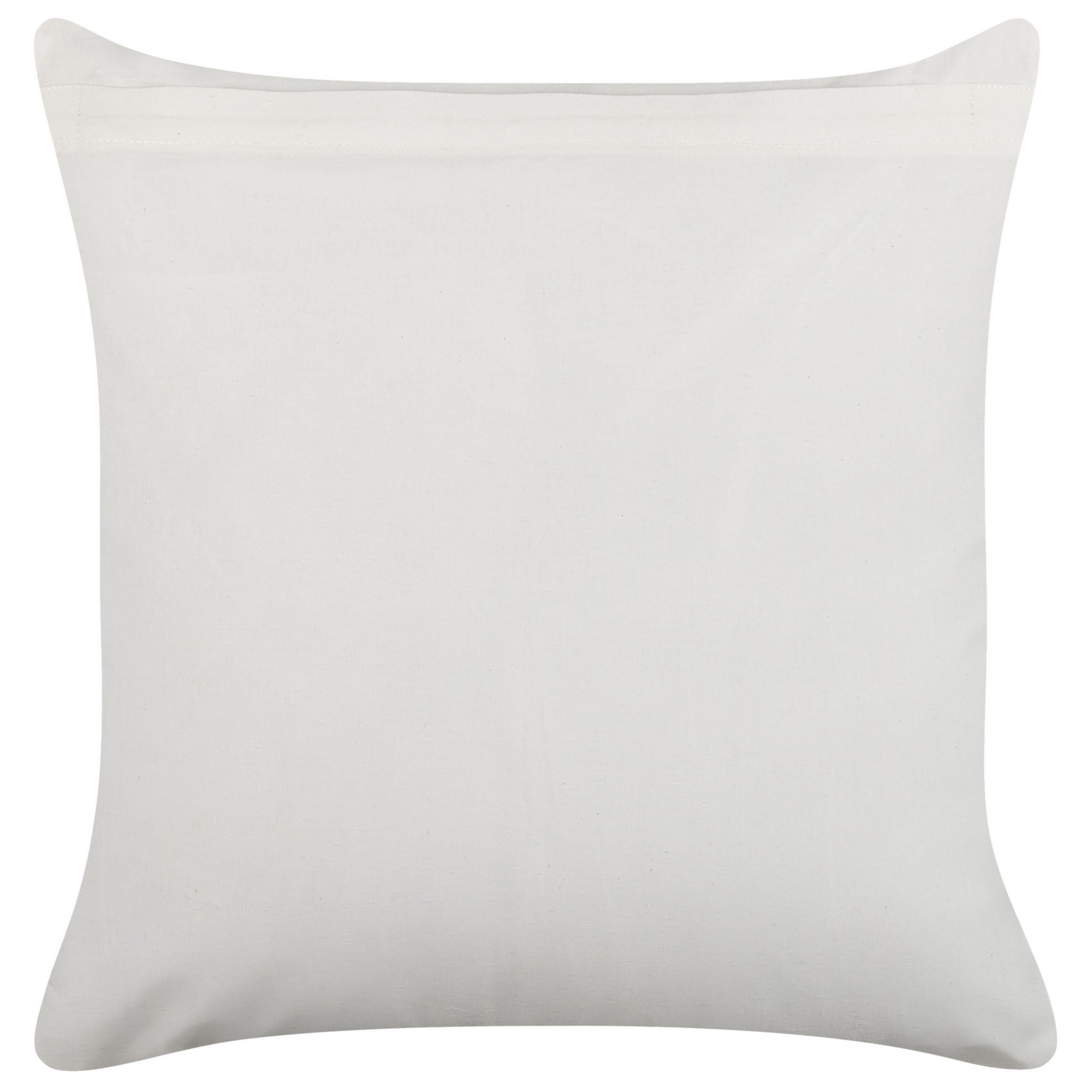 DEKOKISSEN Hellgrün 45/45 cm Larics - Hellgrün, Naturmaterialien/Textil (45/45cm) - Beliani