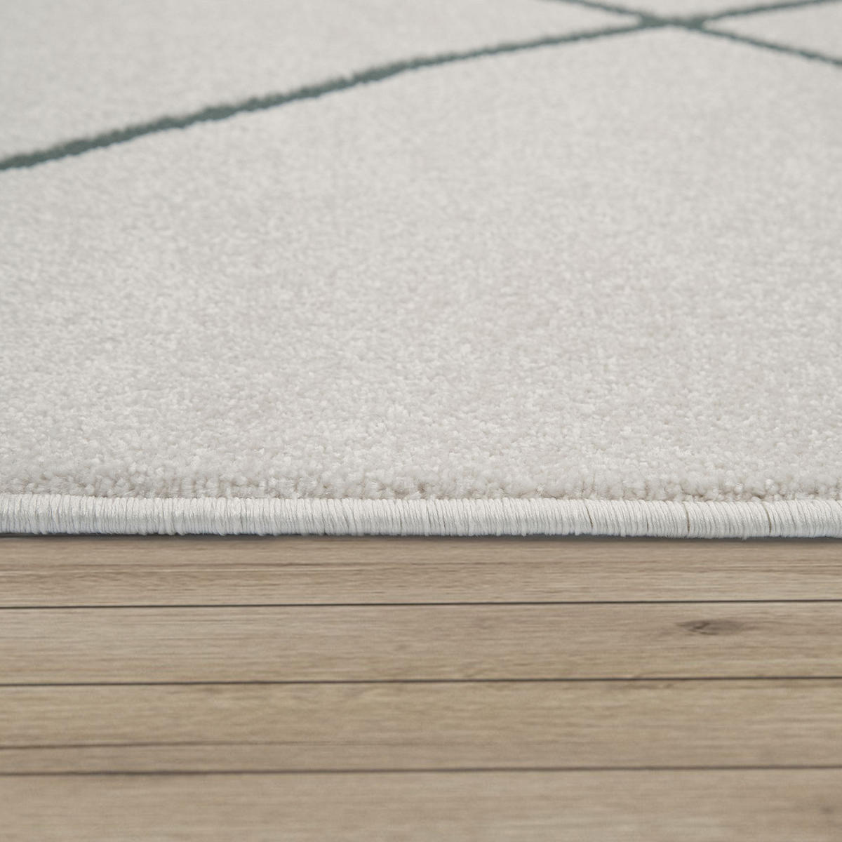 KURZFLORTEPPICH 200/200 cm Haral 787 - Weiß, Textil (200/200cm) - Paco Home