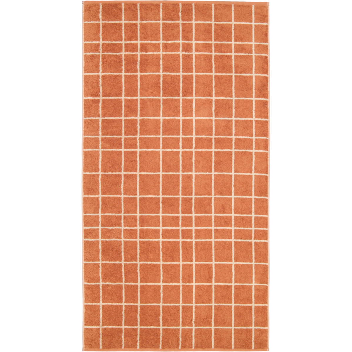 HANDTÜCHER ATELIER ALLOVER 6241 KUPFER - 33 - Orange, Textil (70/140cm) - Cawoe