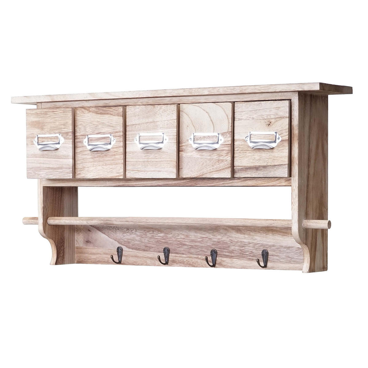 GARDEROBE Beige - Beige, Holz (65/32/13cm) - MCW