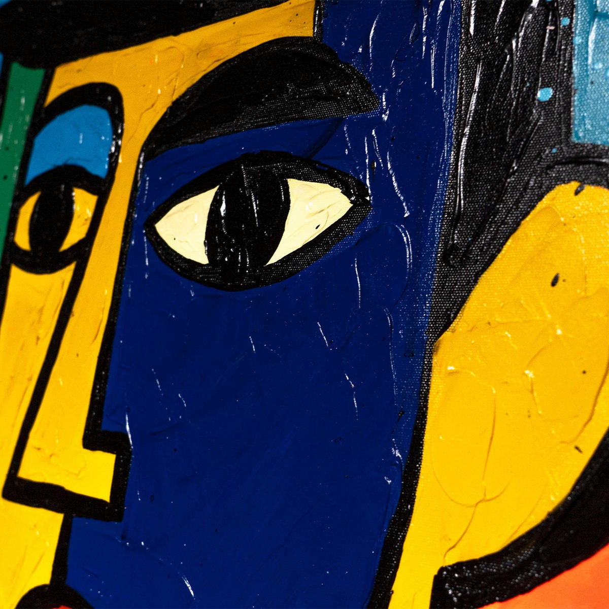 GEMÄLDE Bar Schattenfugenrahmen Gold 140x100 cm - Goldfarben, Holz (140/100cm) - YS-art gallery