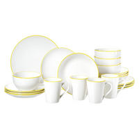KOMBI-SET Adela gelb 20er Set - Gelb, Keramik (1/1/1cm) - Ritzenhoff Breker