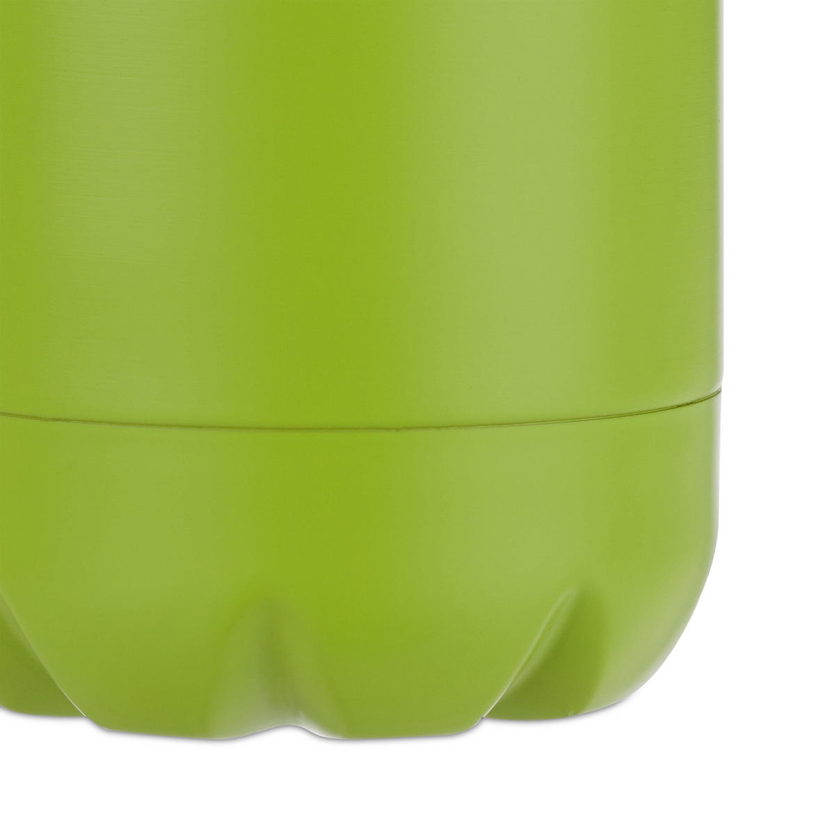 FĽAŠA na vodu - zelená, kov/plast (0.5L) - Relaxdays