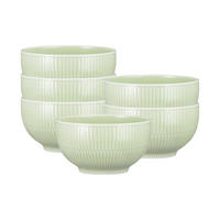 MÜSLISCHALEN Amina Seladon ø 15 cm 6er Set - Grün, Keramik (15.1cm) - Seltmann Weiden