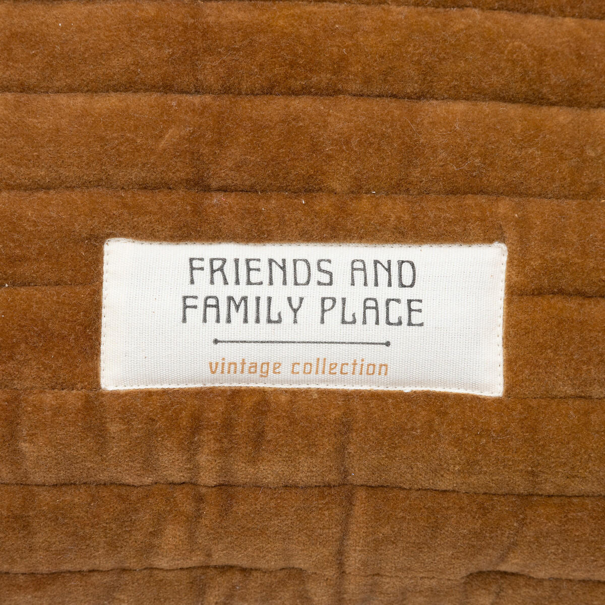 KISSEN Family Corner 45/45/10 cm - Braun, Textil (45/45cm) - Atmosphera Createur d´interieur