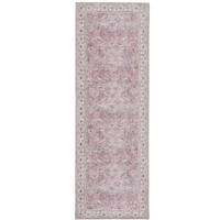 LÄUFER Laury Rosa 80x240 cm - Pink, Kunststoff/Textil (80/1cm) - KUNSTLOFT