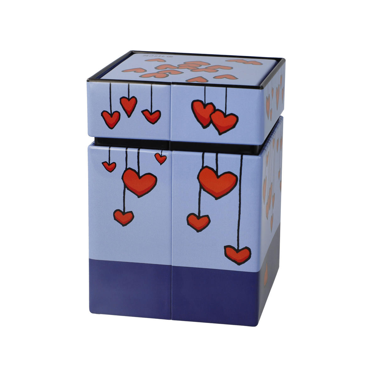 TEEDOSE Ed Eck- Love Dog, Pop Art, Metall, Bunt, 600 ml - Multicolor, Metall (7.5/11/7.5cm) - Goebel