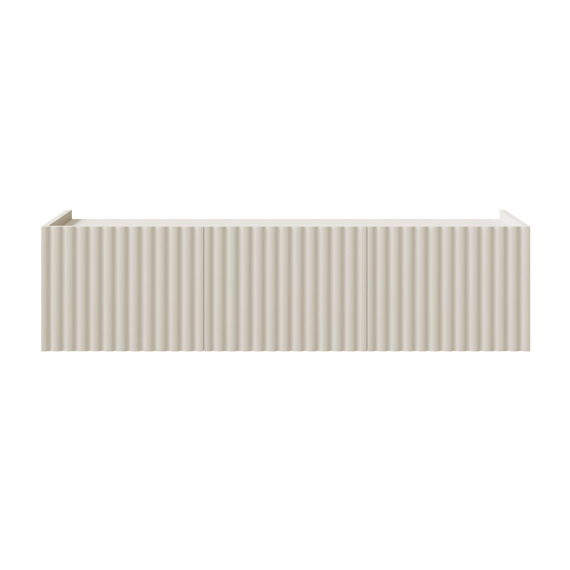 TV-HÄNGEBOARD Fiorra Greige 144 cm - Kaschmir, Holzwerkstoff (144/49/38.3cm) - Selsey