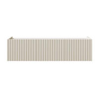 TV-HÄNGEBOARD Fiorra Greige 144 cm - Kaschmir, Holzwerkstoff (144/49/38.3cm) - Selsey