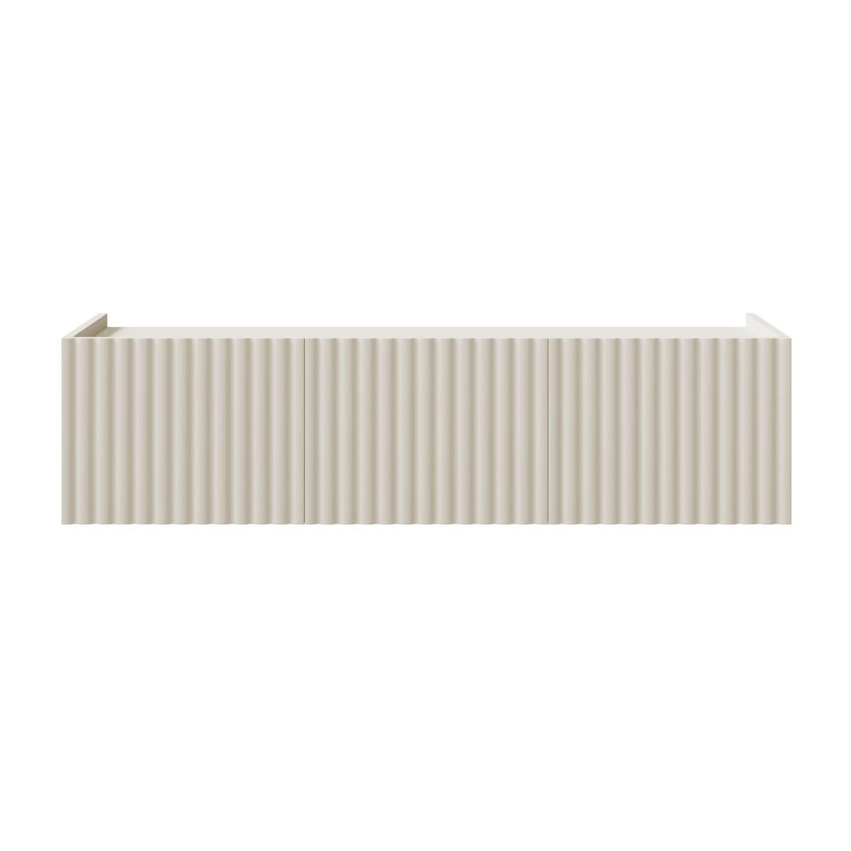 TV-HÄNGEBOARD Fiorra Greige 144 cm - Kaschmir, Holzwerkstoff (144/49/38.3cm) - Selsey