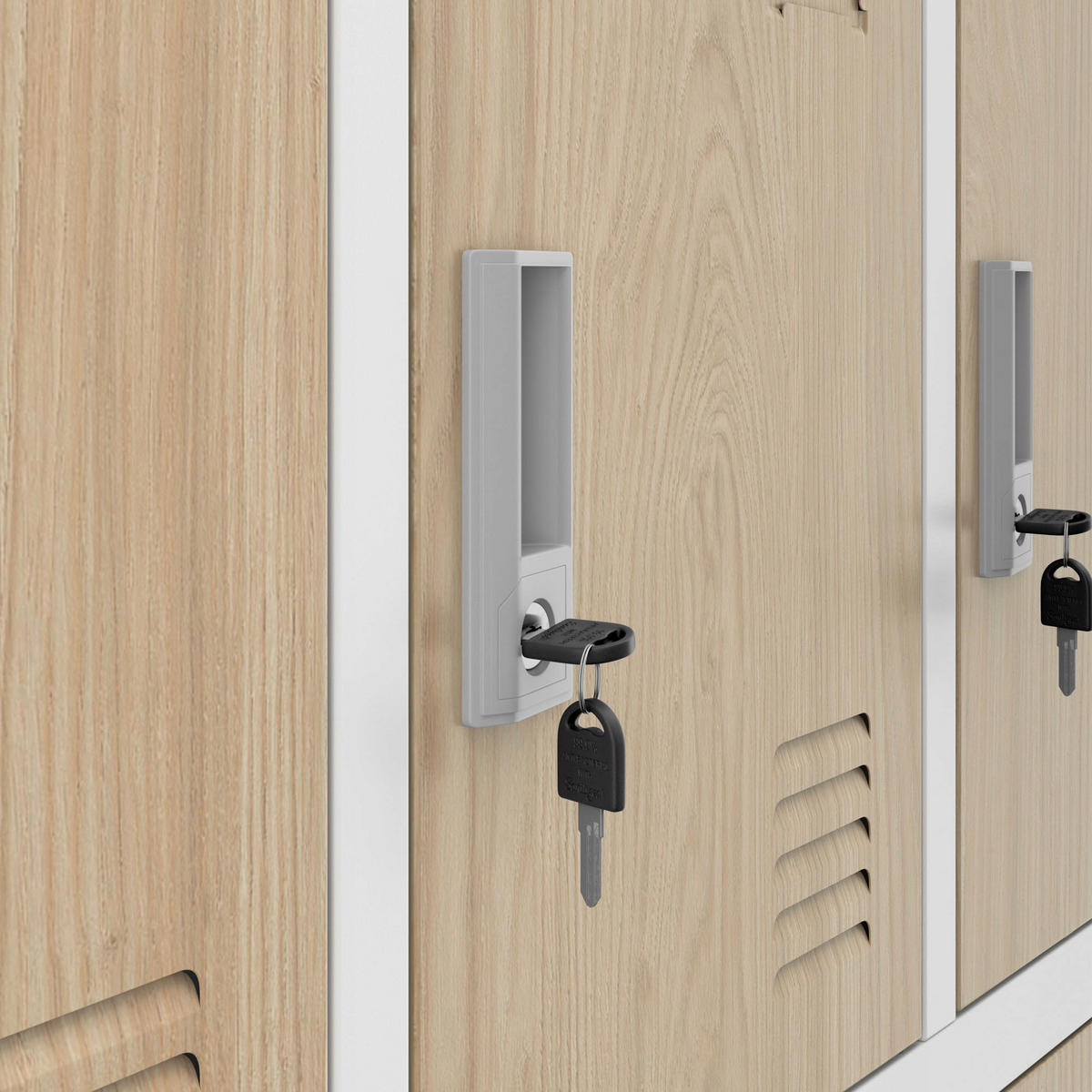 SCHLIESSFACHSCHRANK Marcin - Beige, Metall (90/185/40cm) - Jan Nowak