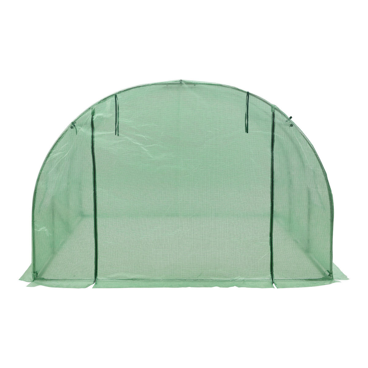 GEWÄCHSHAUS Dornbirn - Grün, Kunststoff (300/200/300cm) - [en.casa]