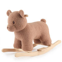 SCHAUKELTIER Bär Mika - Braun, Textil (33/45/68cm) - Bieco Spielwaren