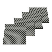 AKUSTICKÝ SET STĚNOVÝCH PANELŮ Vang 16 KS II - dub bianco, kompozitní dřevo/plast (60/60/2.1cm) - NEU.HOLZ