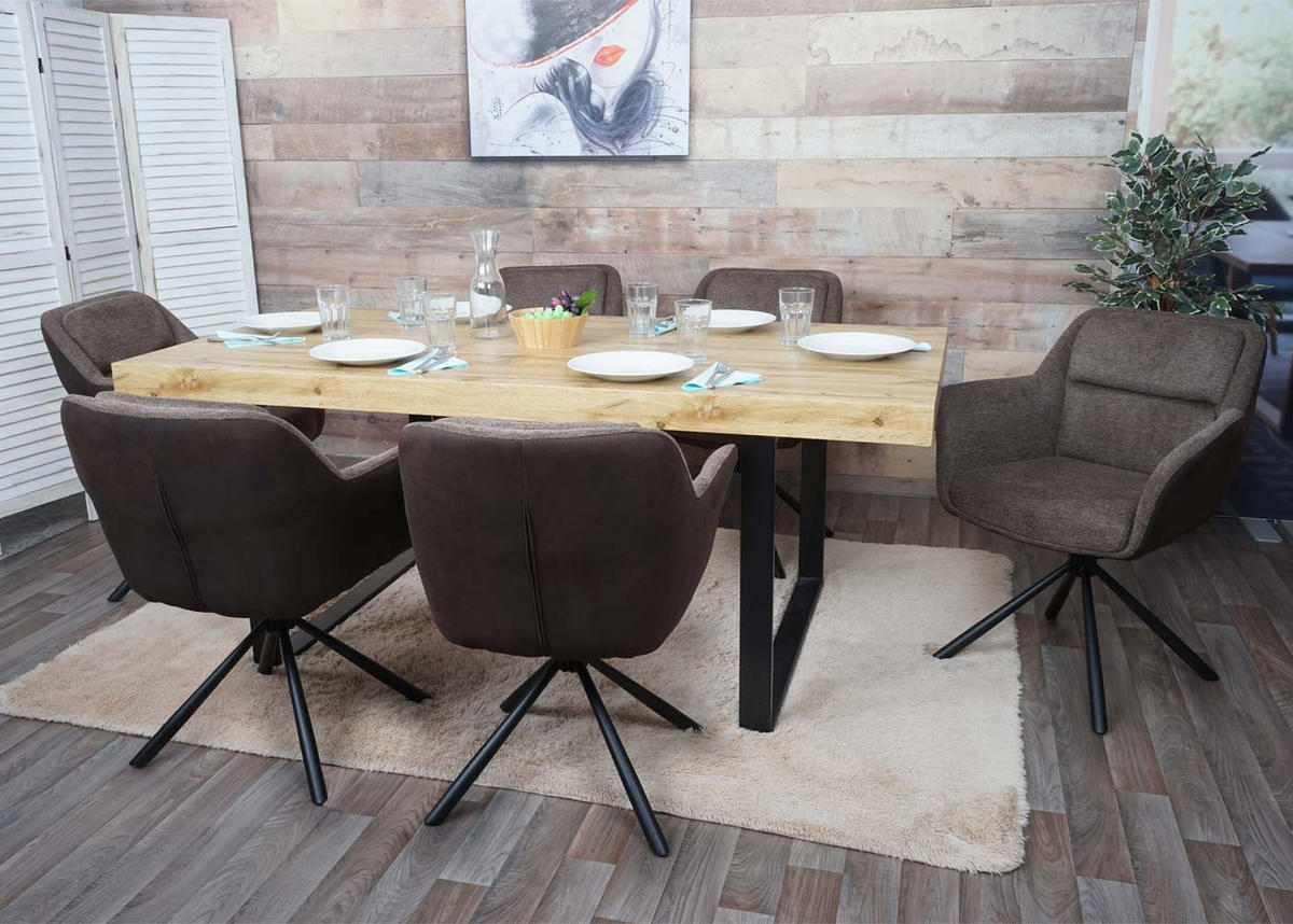 ESSZIMMERSTUHL Braun - Braun, Textil (65/83/57cm) - MCW