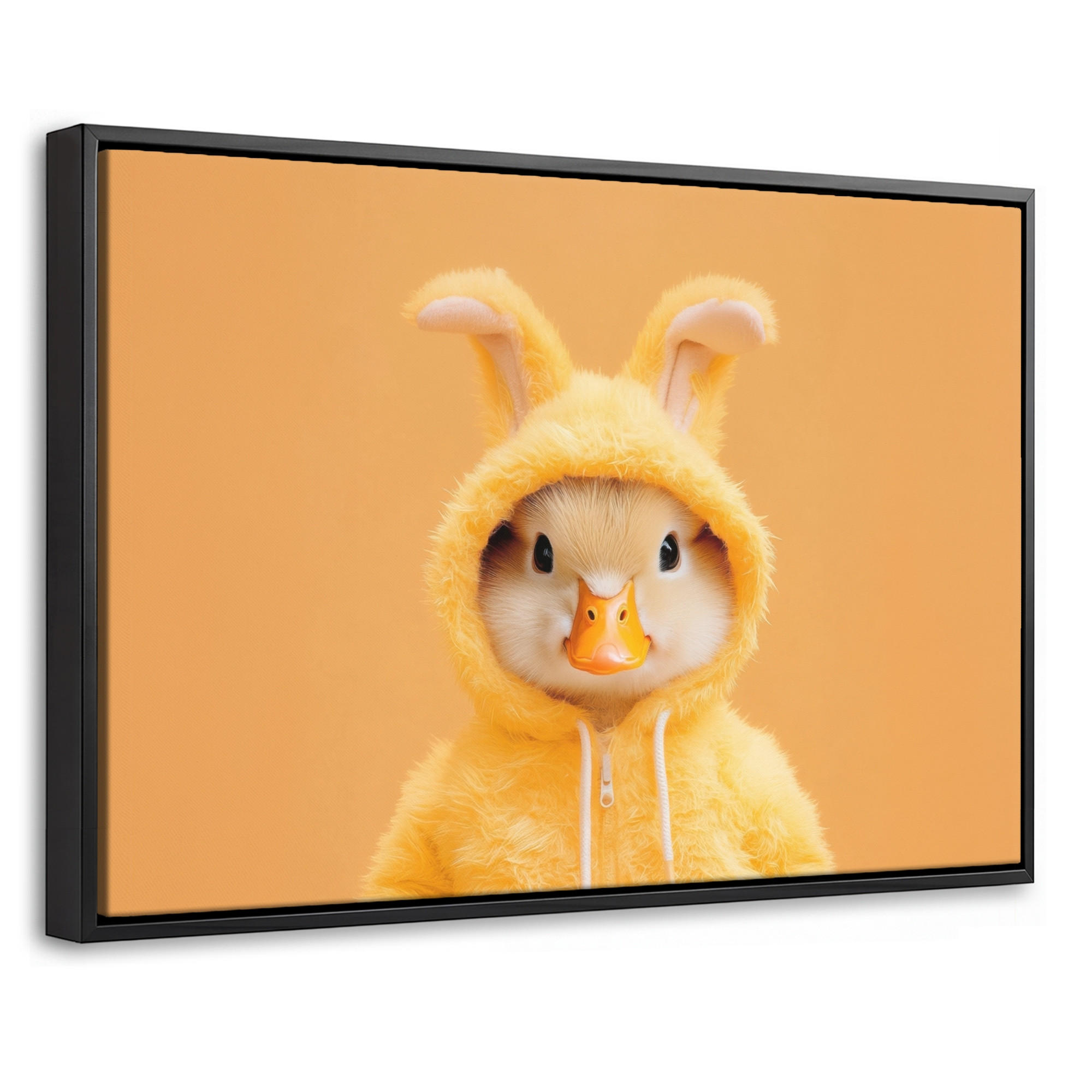 MuchoWow Leinwand Gelb 30x20 cm