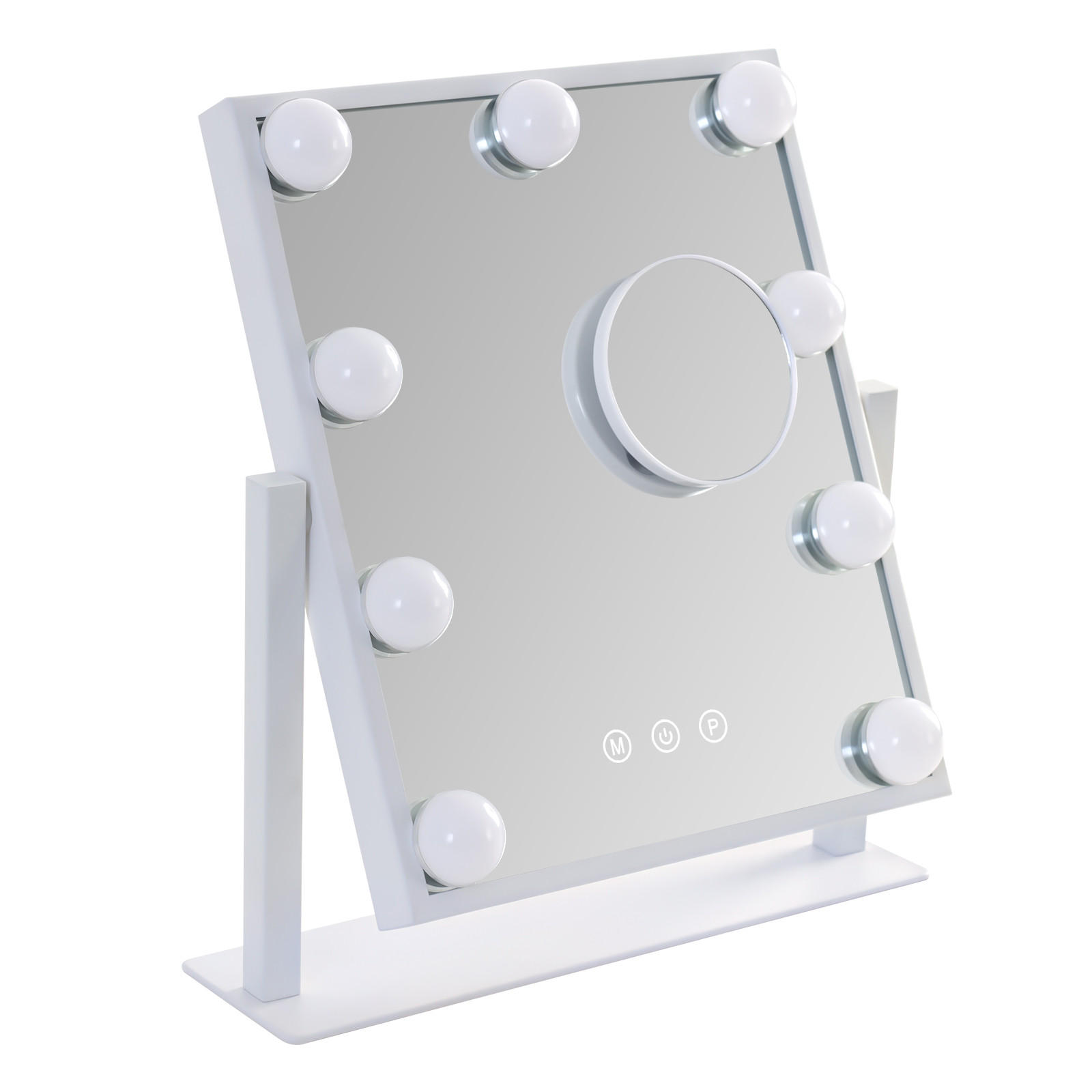 TISCHLEUCHTE Blinkig 33.5/8.0/30.5 cm - Weiß, Glas (33.5/8/30.5cm) - ZMH