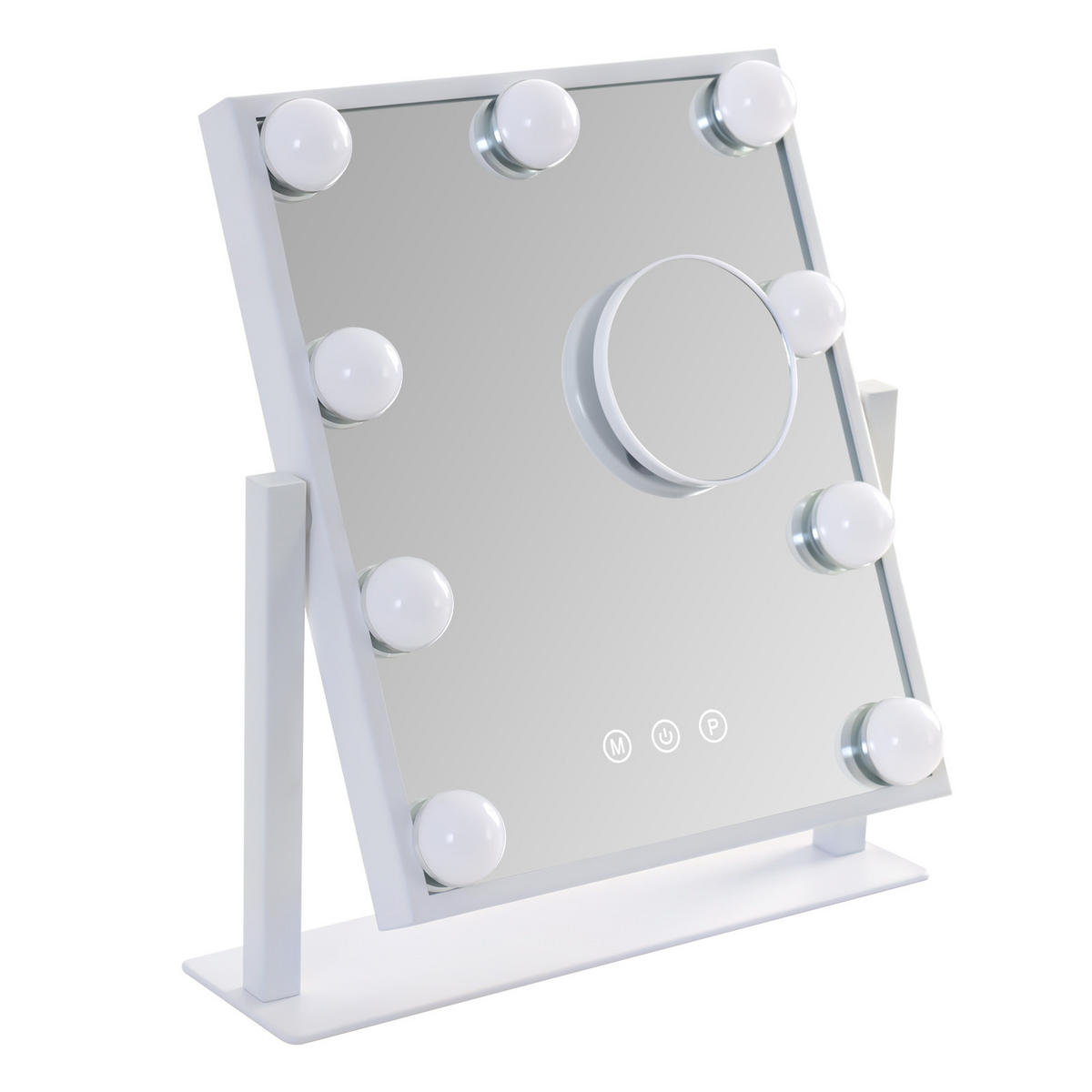 TISCHLEUCHTE Blinkig 33.5/8.0/30.5 cm - Weiß, Glas (33.5/8/30.5cm) - ZMH