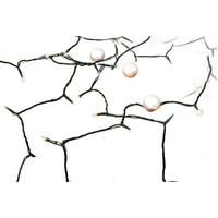 LAALU WEIHNACHTSLICHTERKETTE COLD WHITE 24 m - Grün, Kunststoff (2400cm) - LAALU