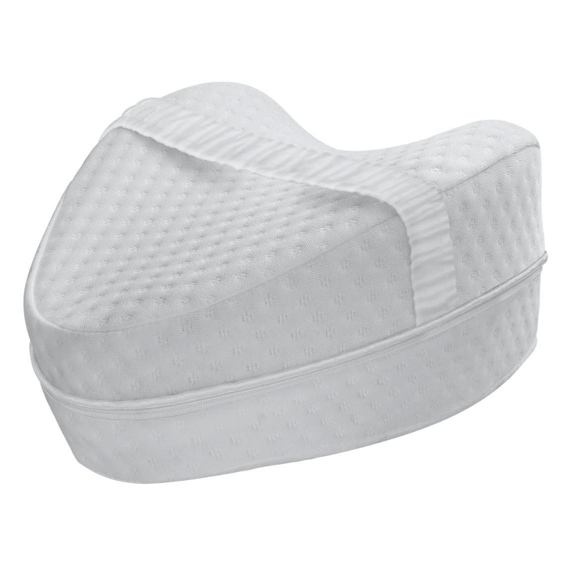 KNIEKISSEN, HERZFÖRMIG - Weiß, Textil (25/26cm) - INPHYSIO