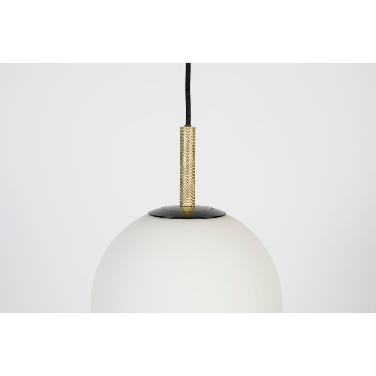 PENDELLEUCHTE Orion Rund 25 cm - Schwarz, Glas (25/25/170cm) - Zuiver