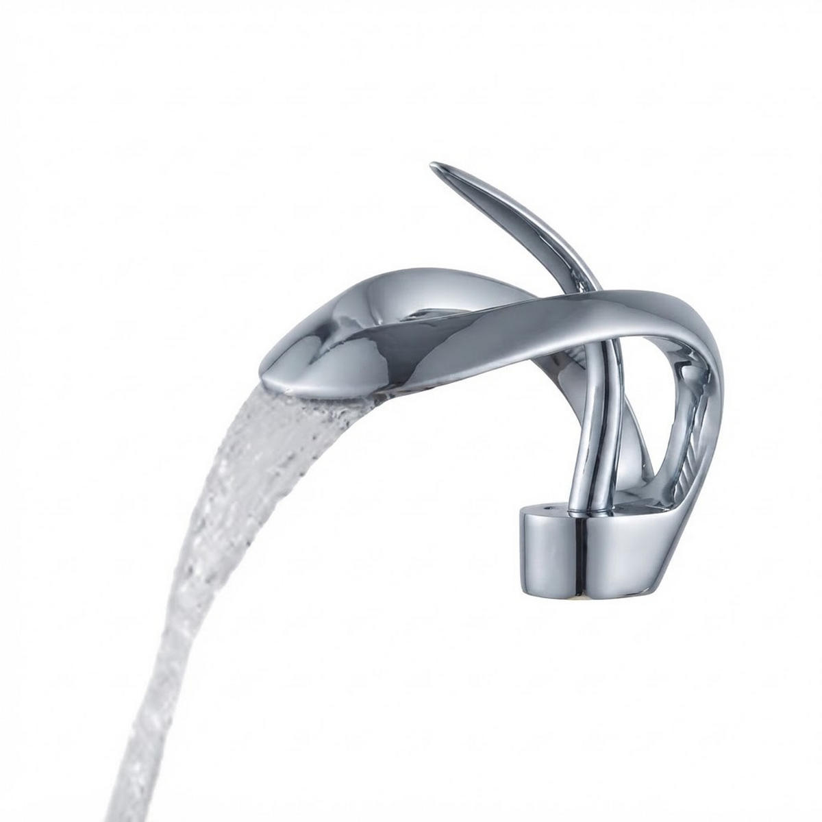 BADEZIMMERARMATUR,, 15 x 13 cm, silber - Silberfarben, Metall (25/10/20cm) - Vallsero