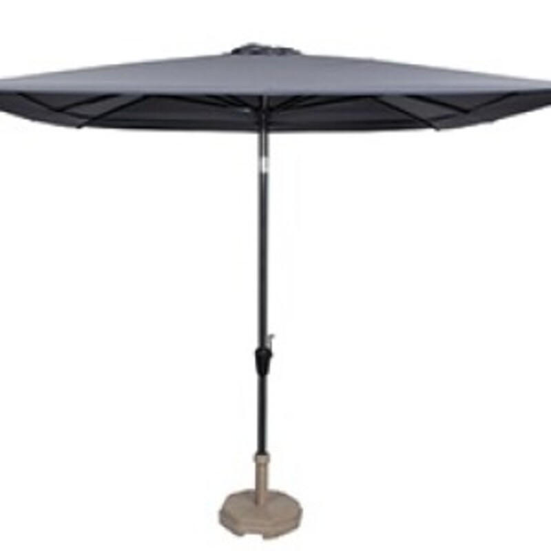 Lesli Living Sonnenschirm Grau 250x250 cm