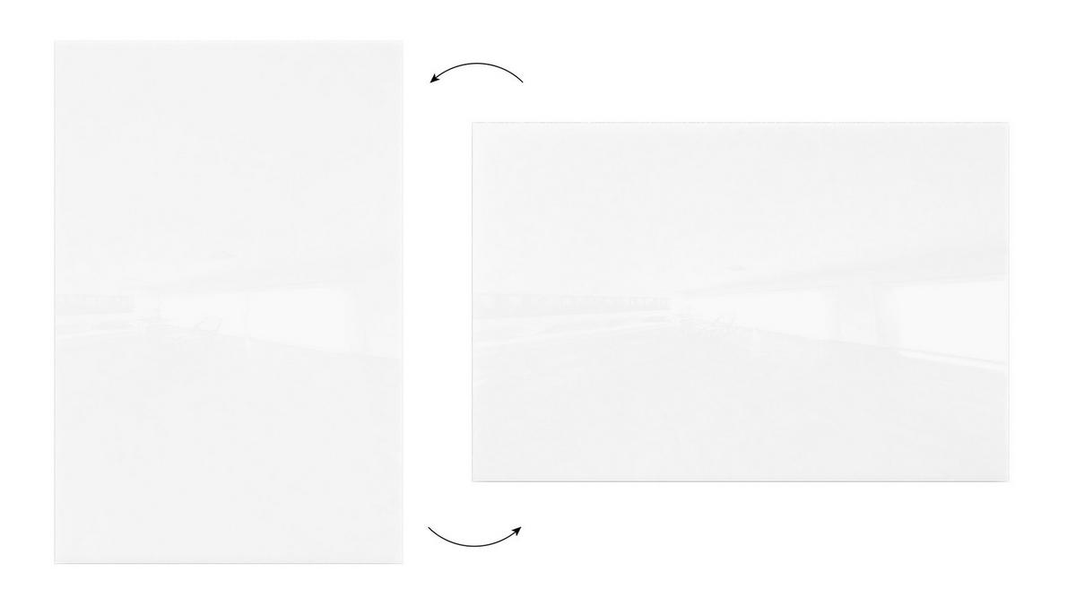 GLASBOARD - Premium SUPERWHITE Perlweiß 150x100cm - Weiß, Glas (150/100/0.8cm) - ALLboards