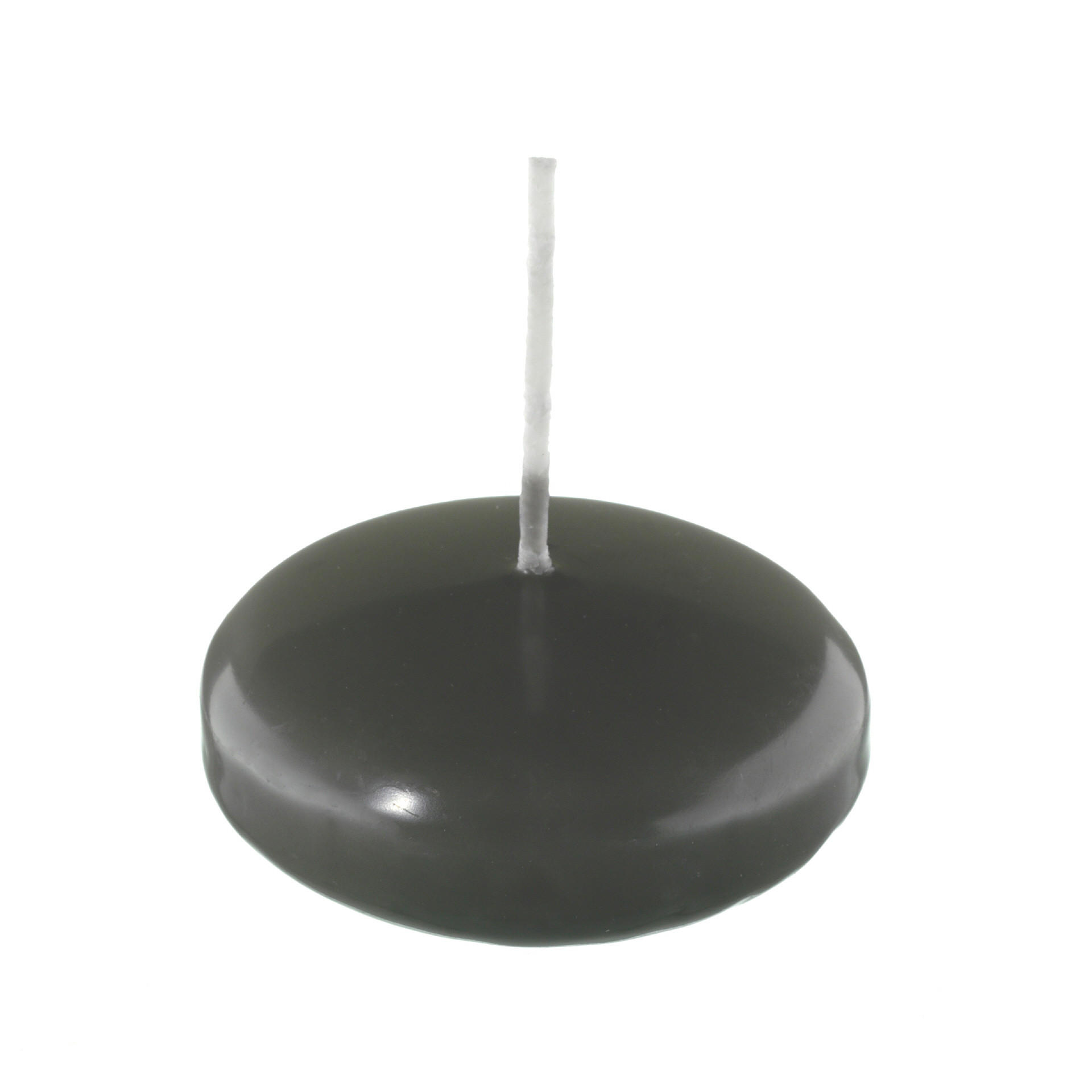 SCHWIMMKERZEN Mocca 26 x Ø 42 mm, 8 Stück - Mokka, Paraffin (4.2/2.6/2.6cm) - Kopschitz Kerzen