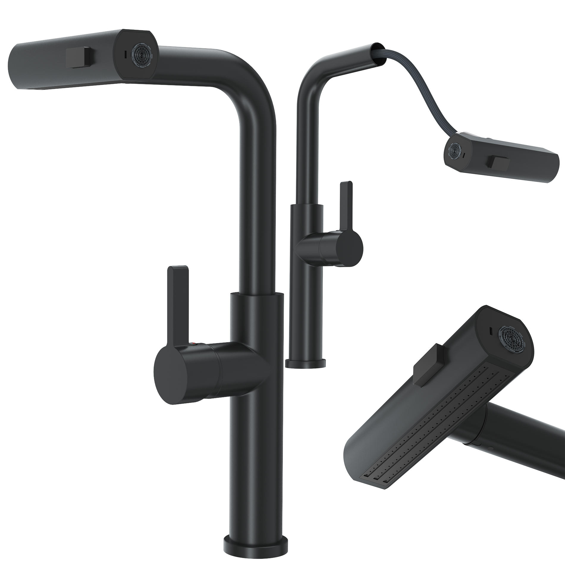 KÜCHENBATTERIE Giro - Schwarz, Metall (17/39/35cm) - Granitan