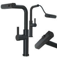 KÜCHENBATTERIE Giro - Schwarz, Metall (17/39/35cm) - Granitan