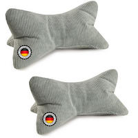 KISSEN Leseknochen Selma 2er Set - Mintgrün, Textil (22/42cm) - Bonvionn