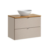 WASCHTISCH 80.4cm Manoa Kaschmir - Beige, Holzwerkstoff (80.4/59/40cm) - Petits-meubles