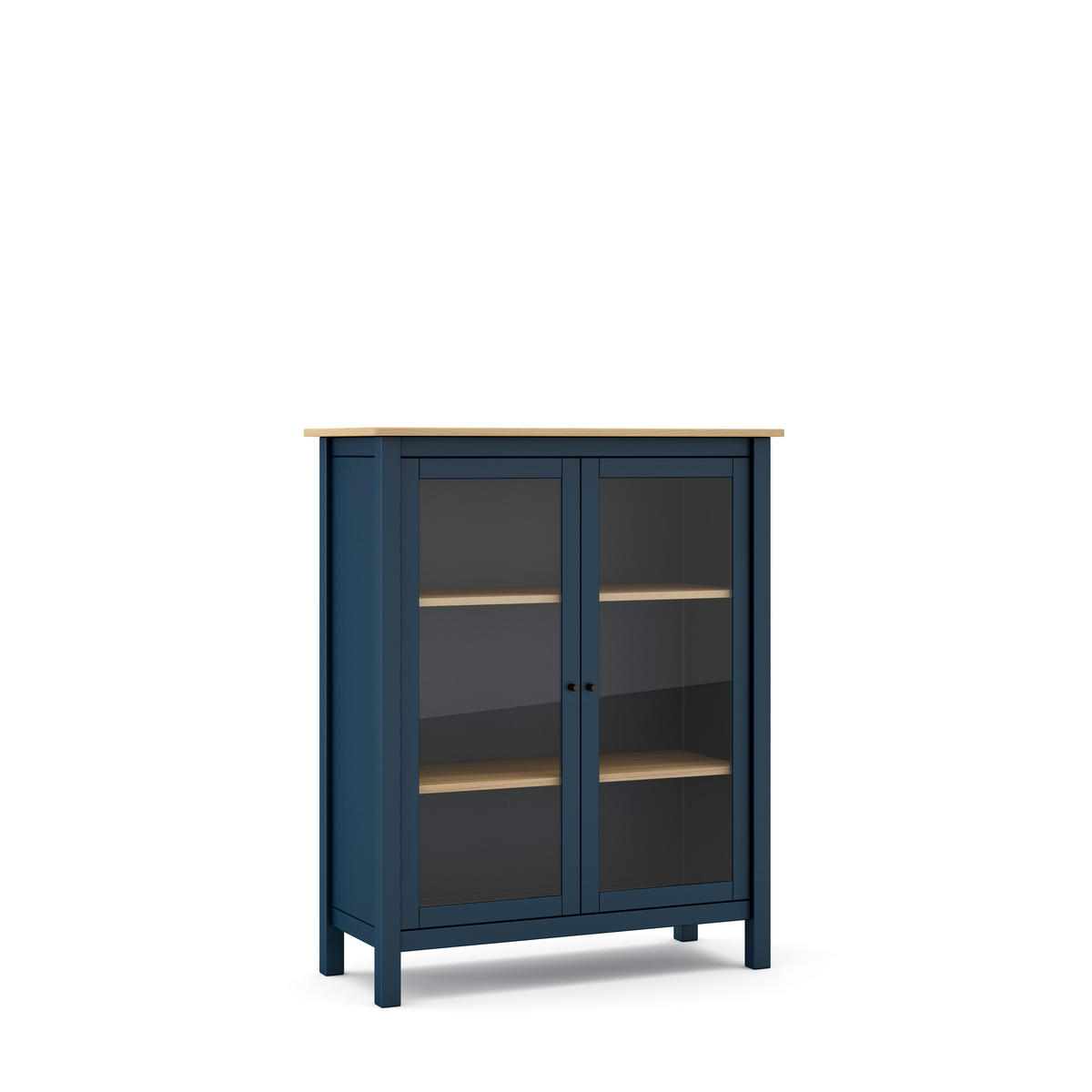 ESSZIMMERSCHRANK Misti Blau 90/40/110 cm - Blau, Holz (40/110/90cm) - Calicosy