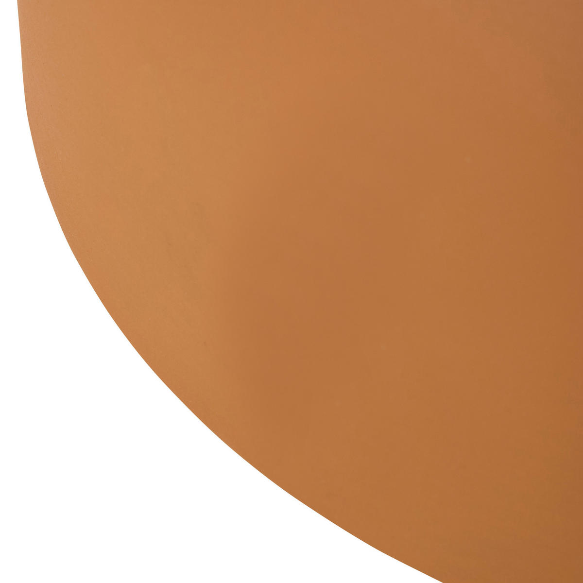 KAFFEETISCH Metall Totem Palomba Ochra 31/31/41,8 cm - Orange, Metall (31/31/41.8cm) - Atmosphera Createur d´interieur