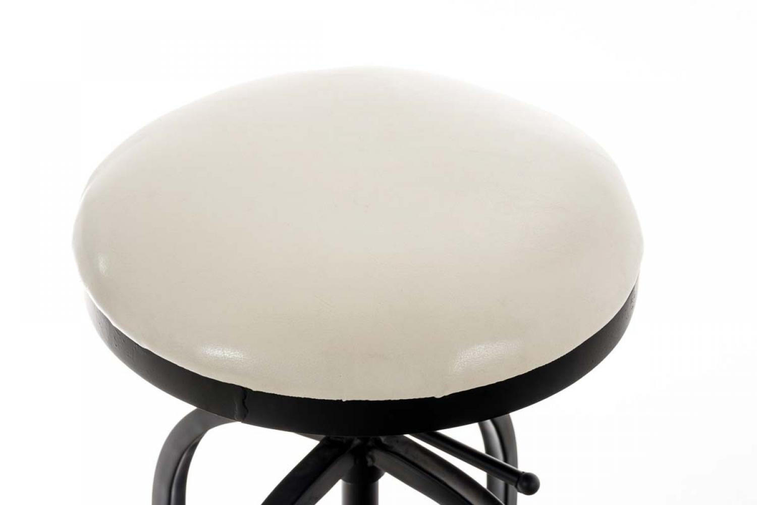 BARHOCKER Metall schwarz - Schwarz, Textil/Metall (45/73/45cm) - CLP