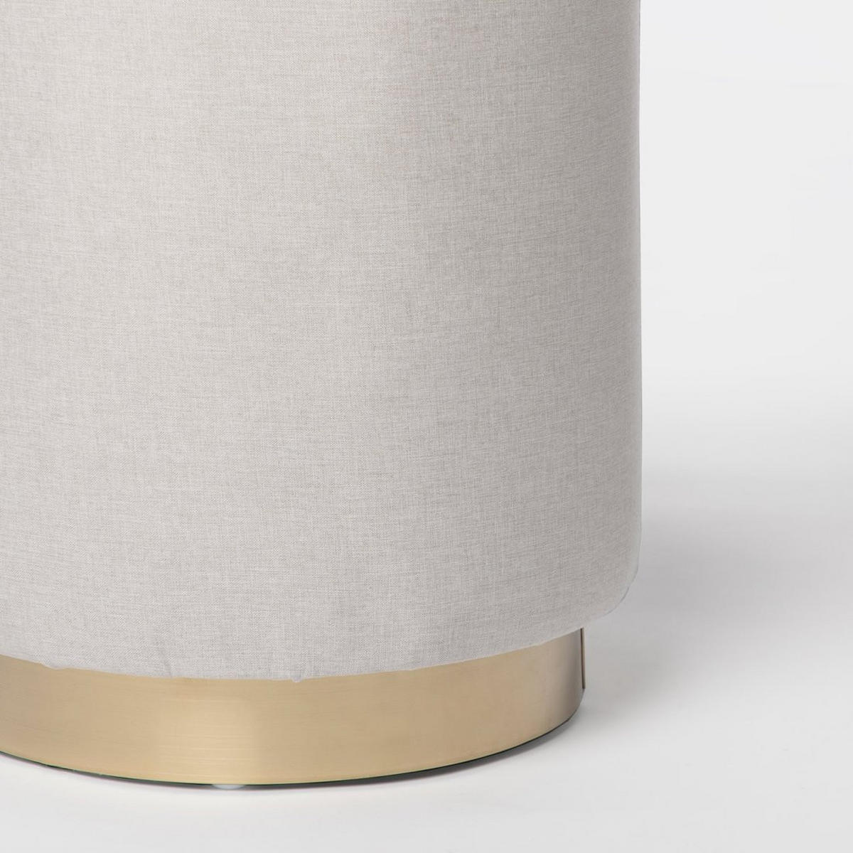 POUF Fani Beige 36 cm x 40 cm - Beige, Textil (36/40/36cm) - Klast Home